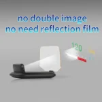 C1 OBD2 + GPS Mode Car HUD Head-up Display Compass / Speed / Water Temperature / Voltage Display / Speed Alarm / Fault Alarm - Image 6