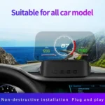 C2 Car HUD Head-up Display GPS Digital Meter Water Temperature / Voltage / Speed - Image 6