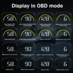 C700S OBD2 + GPS Mode Car HUD Head-up Display Fault Alarm - Image 8