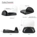 C700S OBD2 + GPS Mode Car HUD Head-up Display Fault Alarm - Image 9