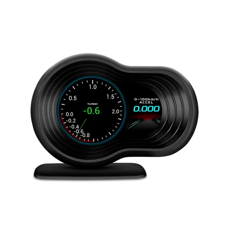 EDA009307.webp F9 OBD2 + GPS Mode Car HUD Head-up Display Speed / Water Temperature / Voltage Display - Image 1