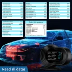 F9 OBD2 + GPS Mode Car HUD Head-up Display Speed / Water Temperature / Voltage Display - Image 6