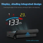 M16 Car HUD Head-up Display GPS Speed Meter Speed / Voltage - Image 5