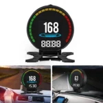 P15 OBD2 Car HUD Head-up Display Water Temperature / Vehicle Speed / Voltage