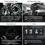 P15 OBD2 Car HUD Head-up Display Water Temperature / Vehicle Speed / Voltage - Image 8