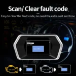 P17 Car HUD Head-up Display GPS Speed Meter Car OBD2 Fault Elimination Code - Image 9