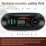 P18 GPS Car HUD Head-up Display Vehicle Speed / Voltage / Mileage - Image 3