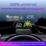 Q10 Car HUD Head-up Display GPS Speed Meter - Image 3