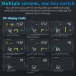 Q10 Car HUD Head-up Display GPS Speed Meter - Image 6