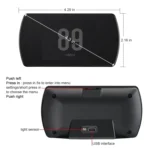 T800 Car HUD Head-up Display GPS Speed Display Speed / Voltage Alarm Altitude Display - Image 3
