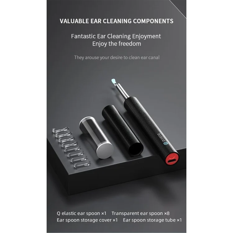 EDA00945901_B4.webp Bebird C3 Pro 2.4G 3.5mm Wireless Wifi High-definition Visual Ear Spoon 3 Million Pixels Out Ear Visual Ear Spoon - Image 5