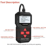 KONNWEI KW210 Car Battery Test Battery Capacity Resistance Battery Detector - Image 13