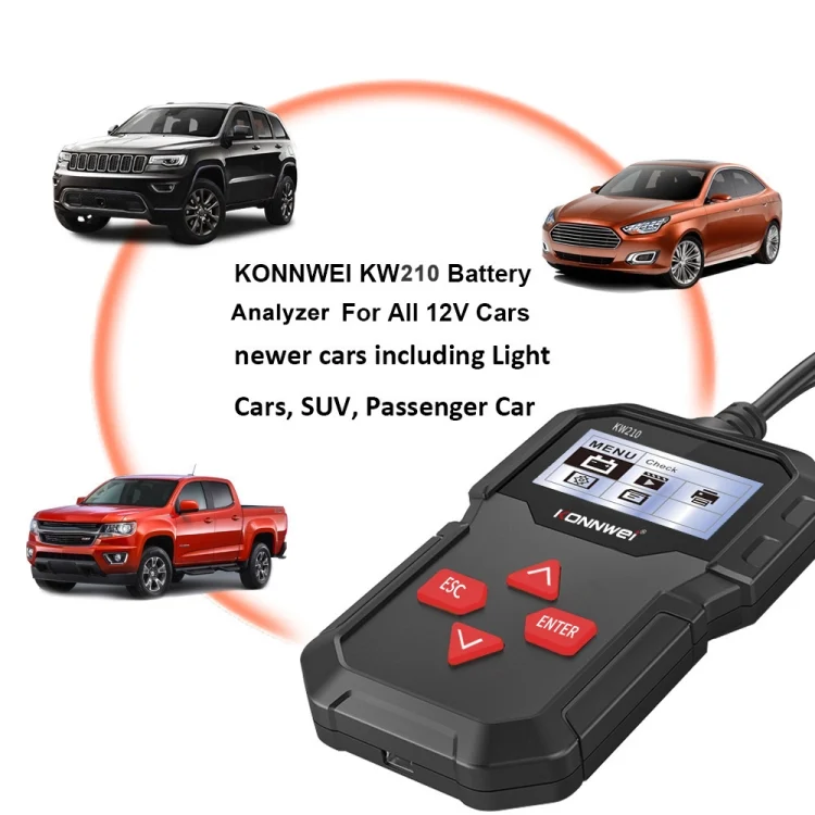 EDA009473_15.webp KONNWEI KW210 Car Battery Test Battery Capacity Resistance Battery Detector - Image 16