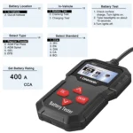 KONNWEI KW210 Car Battery Test Battery Capacity Resistance Battery Detector - Image 4