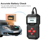KONNWEI KW210 Car Battery Test Battery Capacity Resistance Battery Detector - Image 8