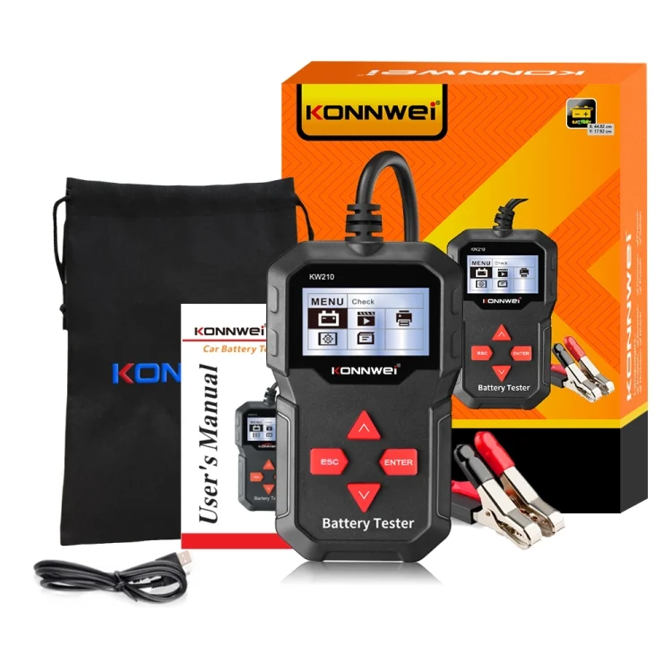 EDA009473_8.webp KONNWEI KW210 Car Battery Test Battery Capacity Resistance Battery Detector - Image 9