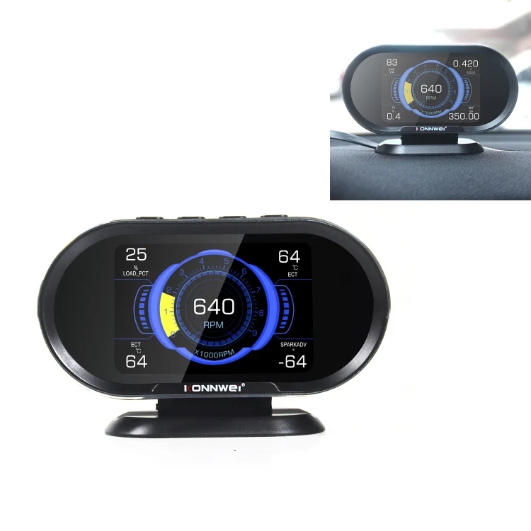 EDA009475.webp KONNWEI KW206 2 in 1 OBDII / EOBD12V Car Fault Scanner + 3.5 inch LCD Monitor - Image 1