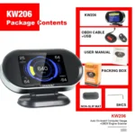 KONNWEI KW206 2 in 1 OBDII / EOBD12V Car Fault Scanner + 3.5 inch LCD Monitor - Image 17