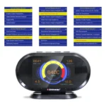 KONNWEI KW206 2 in 1 OBDII / EOBD12V Car Fault Scanner + 3.5 inch LCD Monitor - Image 8