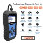 KONNWEI KW350 OBDII 12V Car Diagnostics Detector Scanner with 2 inch Black And White Display Screen V007 for Audi / Volkswagen - Image 4