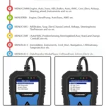 KONNWEI KW350 OBDII 12V Car Diagnostics Detector Scanner with 2 inch Black And White Display Screen V007 for Audi / Volkswagen - Image 7