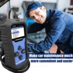 KONNWEI KW350 OBDII 12V Car Diagnostics Detector Scanner with 2 inch Black And White Display Screen V007 for Audi / Volkswagen - Image 9