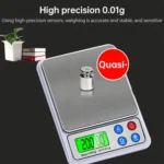 MH-555 600g x 0.01g High Accuracy Digital Electronic Portable Kitchen Scale Balance Device with 2.2 inch LCD Screen - Image 7