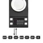 MH-8028 100g x 0.001g High Accuracy Digital Electronic Portable Jewelry Diamond Gem Carat Lab Weight Scale Balance Device with 1.6 inch LCD Screen - Image 3