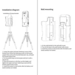 YAD-001 Infrared Thermometer + Automatic Infrared Sensor Sterilization Dispenser with Tripod Mount Holder - Image 5