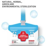 Air Sterilization Card Anti-influenza Virus Mite-removing Antibacterial VB Portable Protective Card for Kids - Image 4