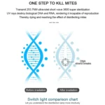 220V 8W Quartz UV Disinfection Light Portable UVC Anti-virus Sterilization Lamp - Image 10