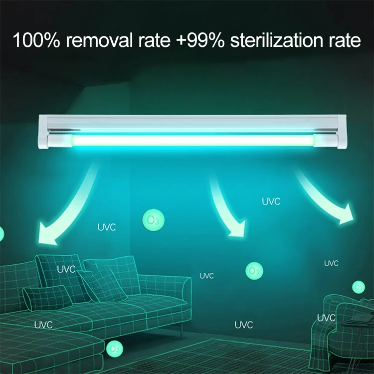 EPP1842US_5.webp 110V 8W Ozone Quartz UV Disinfection Light Portable UVC Anti-virus Sterilization Lamp - Image 6