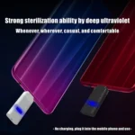 8 Pin Ultra Portable Germicidal Lights Smartphone UV Sanitizer - Image 4