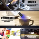 8 Pin Ultra Portable Germicidal Lights Smartphone UV Sanitizer - Image 9