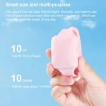 TA-4 10ml Portable Outdoor Silicone Alcohol Liquid Soap Handwashing Fluid Sunscreen Cream Split Bracelet Watch Wristband Sub-packing Box - Image 5