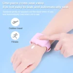 TA-4 10ml Portable Outdoor Silicone Alcohol Liquid Soap Handwashing Fluid Sunscreen Cream Split Bracelet Watch Wristband Sub-packing Box - Image 6