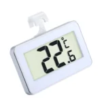 Mini Refrigerator Thermometer Digital LCD Display Freezer Temperature Meter with Hook - Image 2