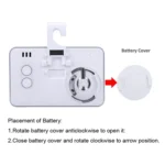 Mini Refrigerator Thermometer Digital LCD Display Freezer Temperature Meter with Hook - Image 5