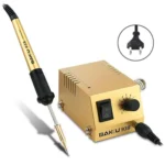 BAKU BK-938 AC 220V 1-18W Mini Thermostatic Soldering Station Electric Iron, EU Plug (Random Color Delivery) - Image 2