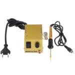 BAKU BK-938 AC 220V 1-18W Mini Thermostatic Soldering Station Electric Iron, EU Plug (Random Color Delivery) - Image 6