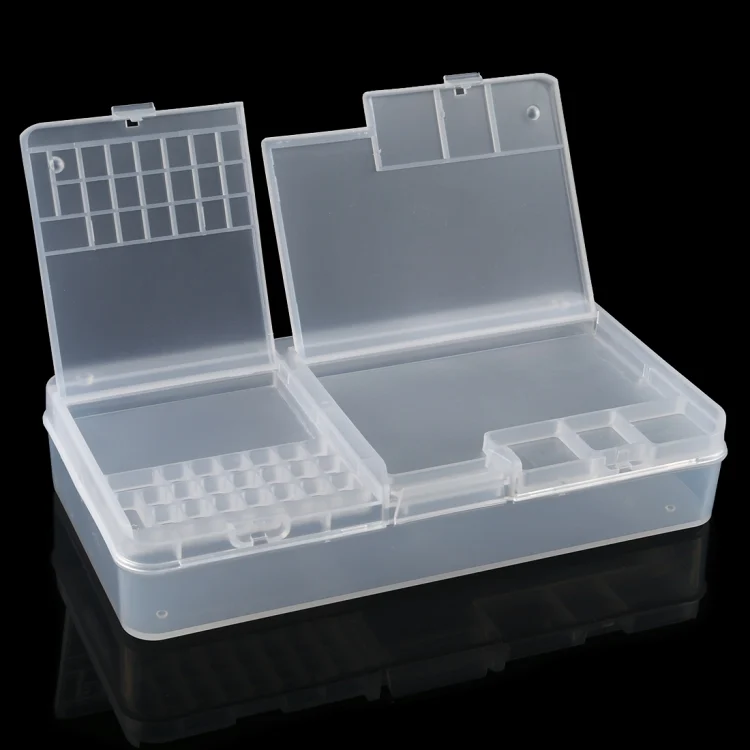 ETP1118.webp W203 Plastic Organizer Container Storage Box for Jewelry Earring Fishing Hook Mobile Device Accessories Small Accessories - Image 1