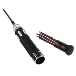 JAKEMY JM-8154 6 in 1 Model Screwdriver Set with 65mm S-2 Precision Bits(Cross 3.0, Hexagon H1.5 & H2.0 & H2.5 & H3.0) - Image 5