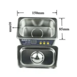 BAKU BK-3550 35W / 50W Adjustable 0.8L LCD Display Ultrasonic Cleaner, AC 220V, EU Plug - Image 7