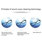 BAKU BK-3550 35W / 50W Adjustable 0.8L LCD Display Ultrasonic Cleaner, AC 220V, EU Plug - Image 10