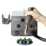 BAKU BA-942E 220V Digital Display Adjustable Temperature Hot Air Gun Desoldering Station Set, EU Plug - Image 7