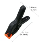 5 PCS Woodworking Photo Studio Photography Backdrop Nylon Clip Support Spring Clamp, Length: 117mm - Image 2