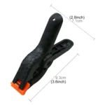 5 PCS Woodworking Photo Studio Photography Backdrop Nylon Clip Support Spring Clamp, Length: 93mm - Image 2