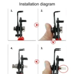 4 in 1 Pliers 10-15mm Snap Ring Circlip Plier Combination Retaining Clip 45-180 Degree - Image 5
