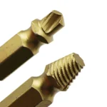 4 in 1 Screw Extractor Drill Bits Tool Broken Bolt Remover(1#, 2#, 3#, 4#), with Plastic Case - Image 3