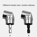 105 Degree Right Angle Drill Driver Bit Extension Power Drill Tool 7mm Hex Magnetic Power Screwdriver Socket Adaptor - Image 4